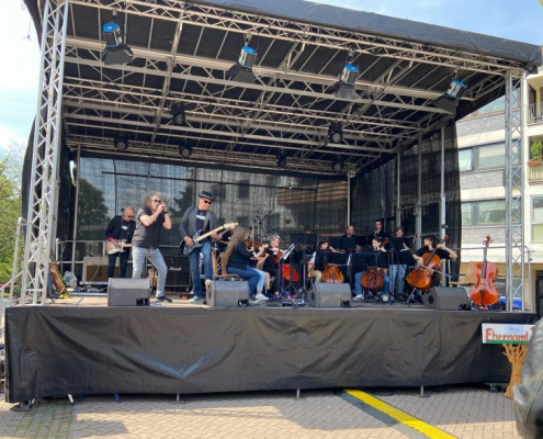 Bühne auf dem Bürgerfest 2023