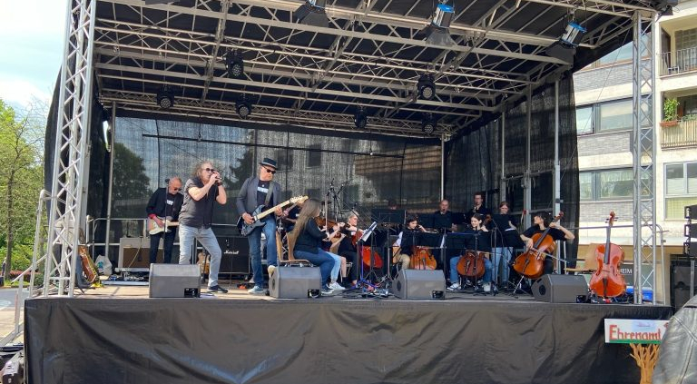 Bühne auf dem Bürgerfest 2023